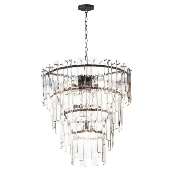 Maxim Lighting - Warren - 12 Light Pendant-32 Inches Tall and 30 Inches Wide