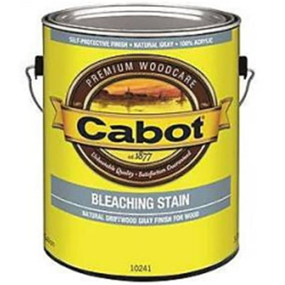 218397 1 gal Weathered Look Exterior Bleaching Stain - Gold - 1 gal