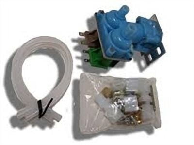 2188542 Icemaker Dual Solenoid Water Valve for Whirlpool REFRIGERATOR INCLUDES EXTRA FITTINGS AND TUBING