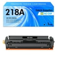 218A Toner Cartridges Black (No Chip) 1 Pack Compatible for HP 218A