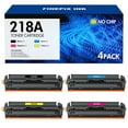 thumbnail image 1 of 218A Toner Cartridges No Chip 4-Pack Compatible for HP 218A W2180A HP 3301fdw 3301sdw 3201dw 3301cdw Laserjet 3301 3201 Printer Ink Black Cyan Yellow Magenta, 1 of 9