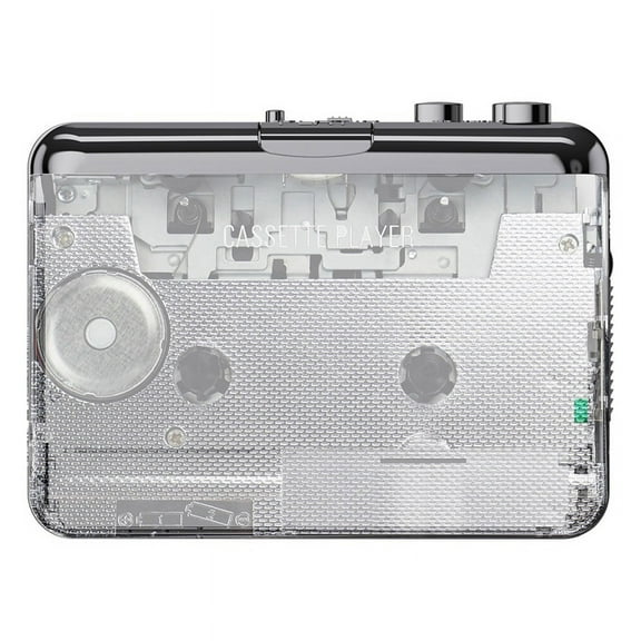 218Pt Cassette Tape to Mp3 Converter Recorder Via Pc Cassette Tape Player with Earphone Tape Cassette Music Player