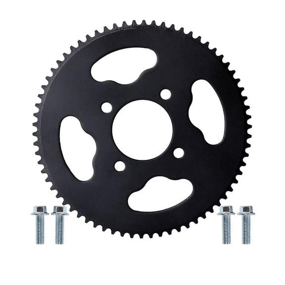 219 Rear Chain Sprocket 70 Teeth 48mm Inner Diameter 4 Bolts Chain Disk for Racing ATV Go Kart Karting Quad Moped LawnMower4 Wheelers Drift Trike TricycleOff Road Enduro Motorcycle Taotao Polaris