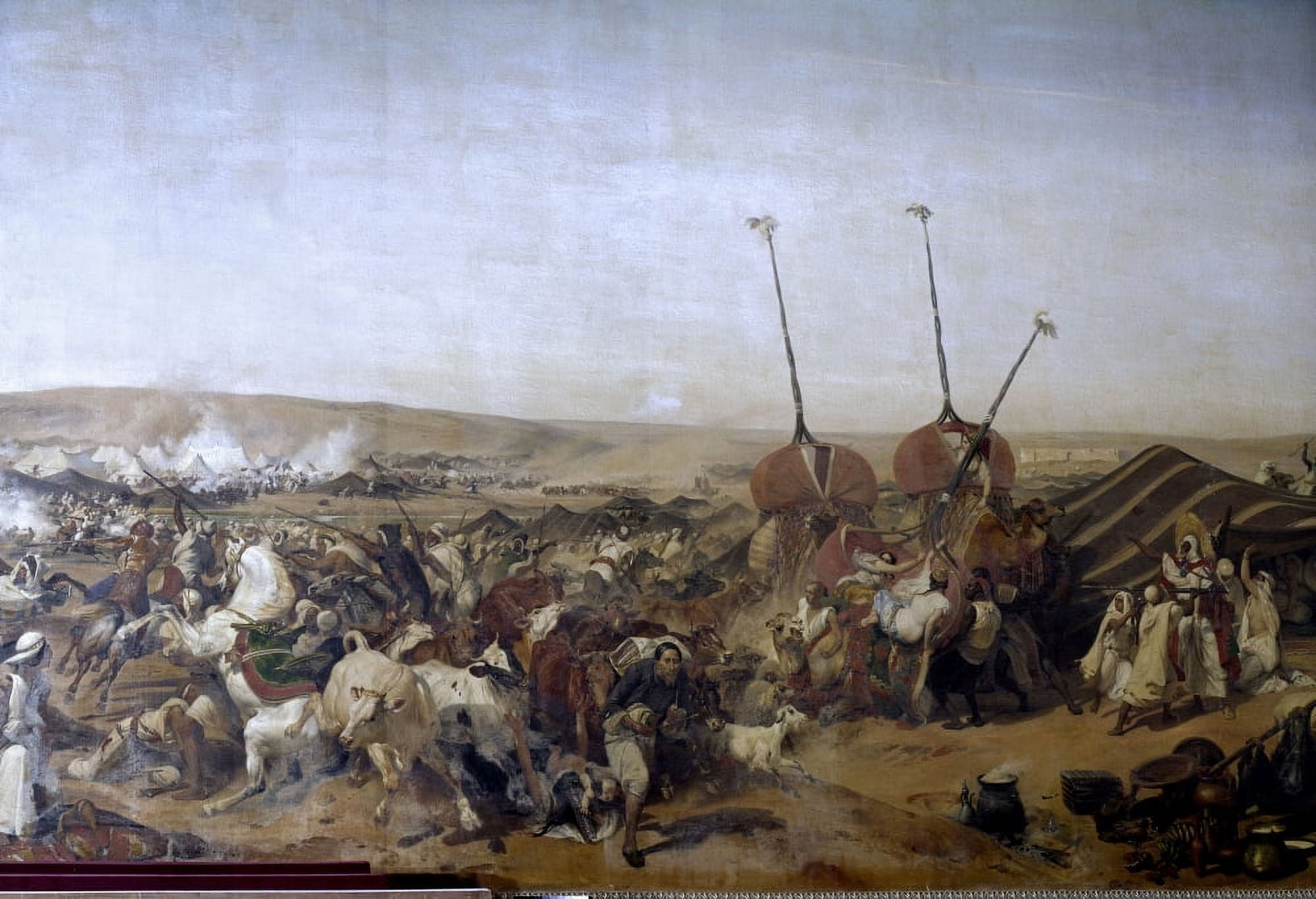 2192 Horace Vernet (1789-1863) French School Canvas Art - (36 x 24)