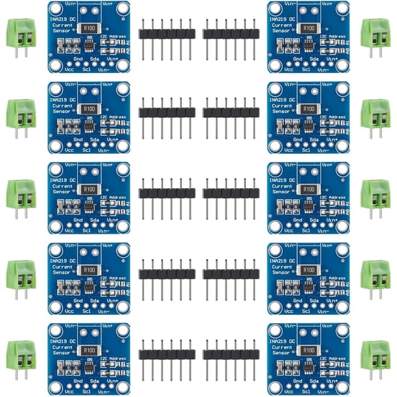 2192 bidirectional DC current power sensor module, compatible with Raspberry Pi (10 pieces)