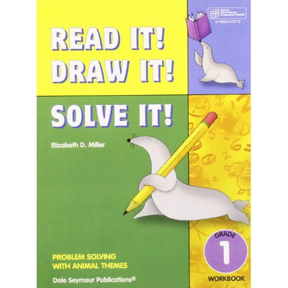 Pre-Owned 21949 Read It! Draw It! Solve It!: Grade 1 Workbook (Paperback) 0769001572 9780769001579