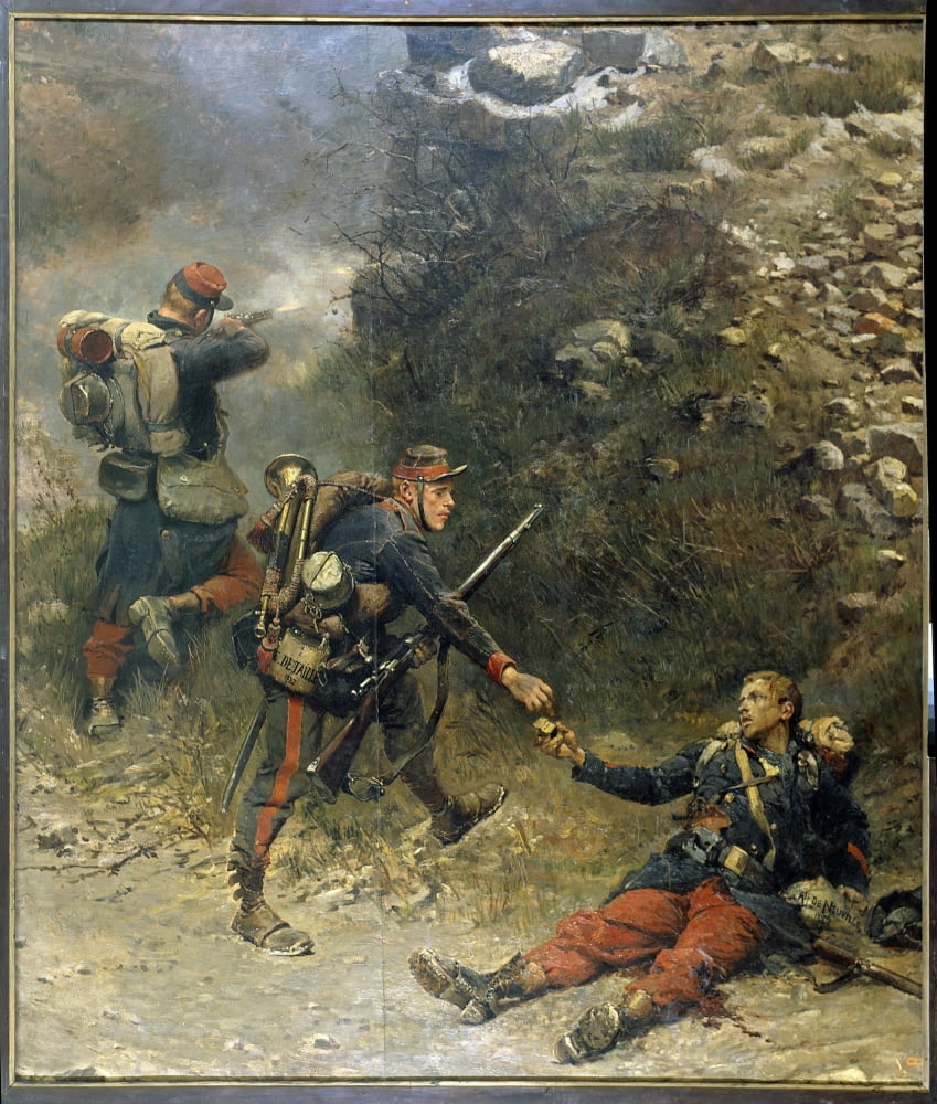 2197 Edouard Detaille (1848-1912) French School Canvas Art - (18 x 24)