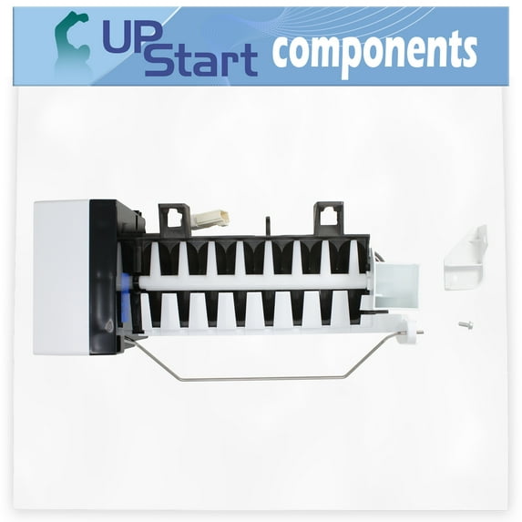 2198597 Refrigerator Ice Maker Assembly Replacement for Kenmore / Sears 106.59972803 - Compatible with W10190960 AP3182733 Icemaker