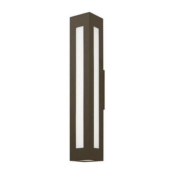 2198BZ Hinkley Lighting Dorian - 37W 1 LED Outdoor Extra Large Wall Mount in Modern Style - 6 Inches Wide by 36 Inches High-Bronze Finish