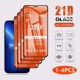 21D Tempered Glass for Iphone 11 Pro Max X XR XS Screen Protector for