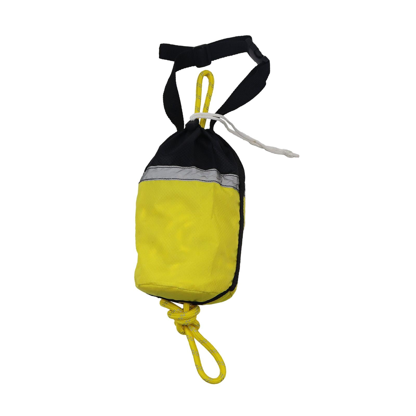 21M Length Throw Bag, Throwing Rope Reflective Throw Rope High Visibility Throwable Safety