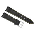 thumbnail image 1 of 21MM CURVED END LEATHER WATCH BAND STRAP FOR CITIZEN ECO DRIVE PROMASTER YELLOW, 1 of 2