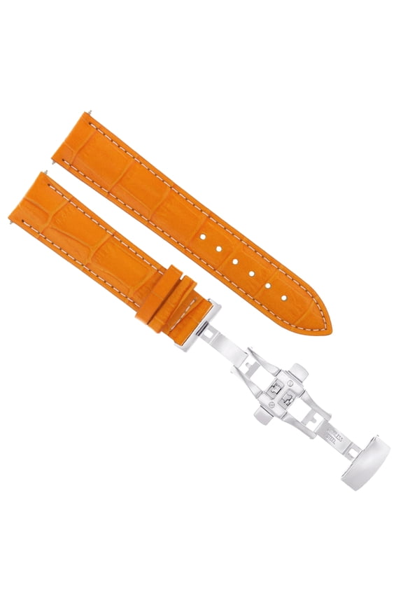 21MM LEATHER BAND STRAP FOR TISSOT 100 CLASSIC DEPLOYMENT CLASP