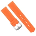 thumbnail image 1 of 21MM RUBBER BAND STRAP FOR TAG HEUER AQUARACER CALIBRE 5 WAJ2110 AUTO ORANGE, 1 of 2