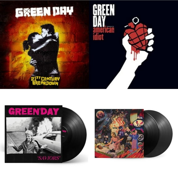 21St Century Breakdown & American Idiot (W/Poster) & Saviors & Insomniac (25Th Anniversary/2LP)