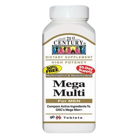 21St Century Mega Multi Vitamin For Men Tablets - 90 Ea