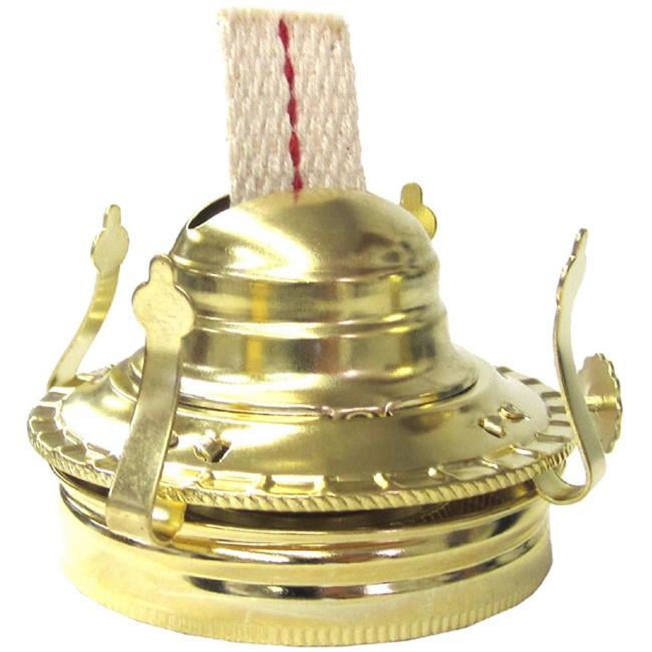 Polished Brass Mason Jar Oil Lamp Burner