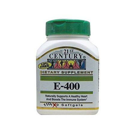 21St Century Vitamin E 400Iu Softgels 110 Ct