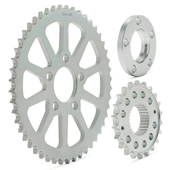 21T Front 48T Rear Sprocket Conversion Kit for Harley Softail FLSTC FXST FXSTS 2000-2006