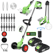 21V Cordless Grass Trimmer, Portable Lawn Edger & Weed Cutter for Yard Care, Garden Trimming, Lawn Maintenance & Outdoor DIY Use
