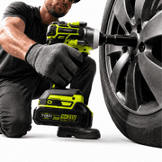 21V Cordless Impact Wrench with Lithium-Ion Battery for Automotive Tire Service, Lug Nut Removal, Garage Maintenance and Home Repair