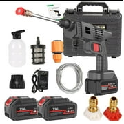 Naudhenm 350 Psi 2 Gpm Battery-Powered Pressure Washer with Quick Connect Tips