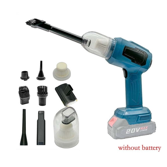 21V Cordless Vacuum Cleaner Blower For BL1830 BL1840, Handheld Dust Collector With Multi-Function Suction And Blowing, Tool For Car Home Workshop Cleaning