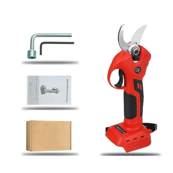 21V Electric Pruner Pruning Shear Garden Tree Bonsai Pruning Shears Power Tool For 18V Battery Branch Cutter Rechargeable ,Easy to Operate