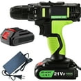 thumbnail image 1 of 21V Industrial-Grade Cordless Drill&Electric Screwdriver-Multi-Function Rechargeable Power Tool for Home and Professional Use, 1 of 6