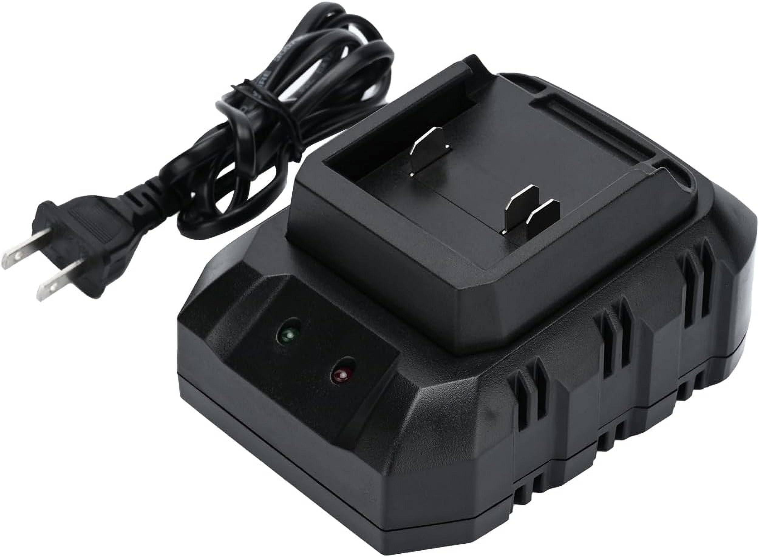 21V Single Port Rapid Charger Base, Fast Charger for 21V Lithium-Ion ...
