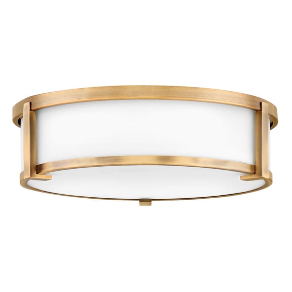 Hinkley Lighting - Three Light Flush Mount - Foyer - Lowell - 21W 3 LED Large