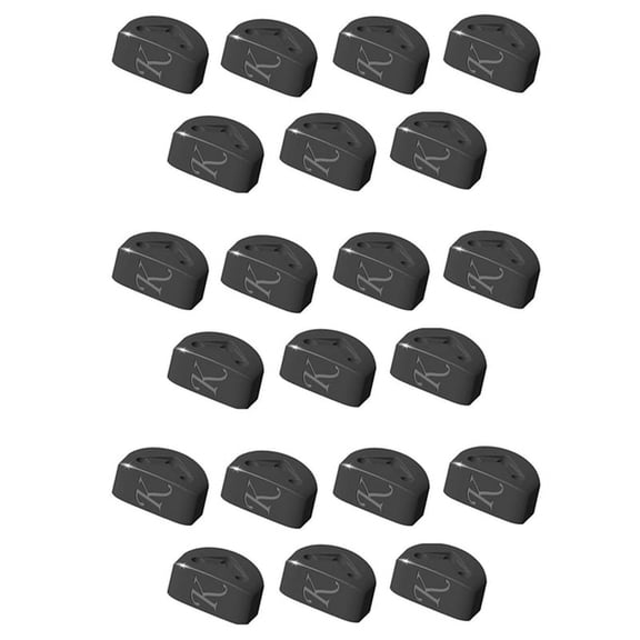 21X Guitar String E Chord Tie for Stringed Instruments Acoustic Guitar Parts Accessories,Black,21 x e string buckle,black