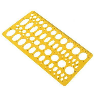 Leadrop 21cm/25cm Ellipse Drafting Drawing Stencil Mechanical Ruler Leadrop 21cm/25cm Ellipse Drafting Drawing Stencil Mechanical Ruler