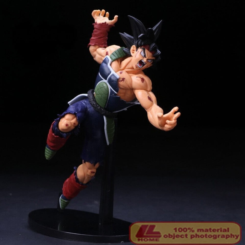 21cm Anime Dragon Ball Z Super Bardock Goku Father Battle PVC Figure Statue Toy Gift-