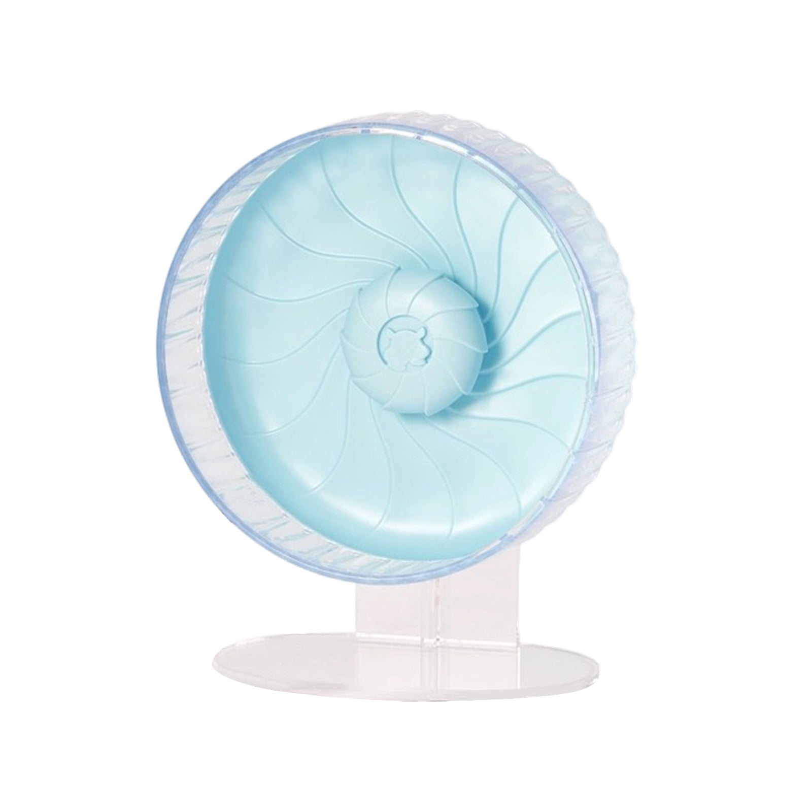21cm Silent Hamster Whirlwind Running Wheel, 8.26 Inch Wide Track Spinner with Stand, Professional Dual Axis Exercise Toy, Quiet Hamster Cage Accessory for Dwarf Syrian Hamsters Gerbils