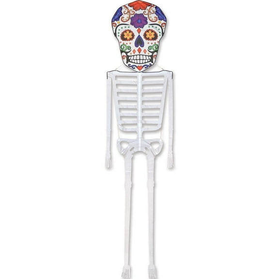 21ft Sugar Skull Skeleton Kite