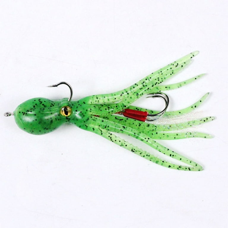 21g/11cm Squid Skirts Fishing Soft Bait Artificial Saltwater Sea Lure  Tackle 