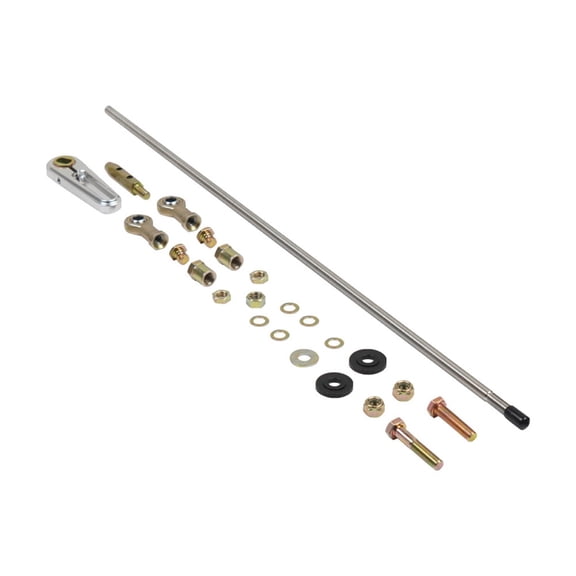 21inch Adjustable Transmission Column shifts Linkage set Corrosion Resistant Car Part Simple Installation for 4L60