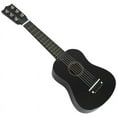 thumbnail image 1 of 21inch Durable Solid Wood Acoustic Guitar - Black, 1 of 6