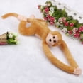 thumbnail image 1 of 21inches Hanging Stuffed Animals of Monkey for Kids and Adults-Light Brown, 1 of 4