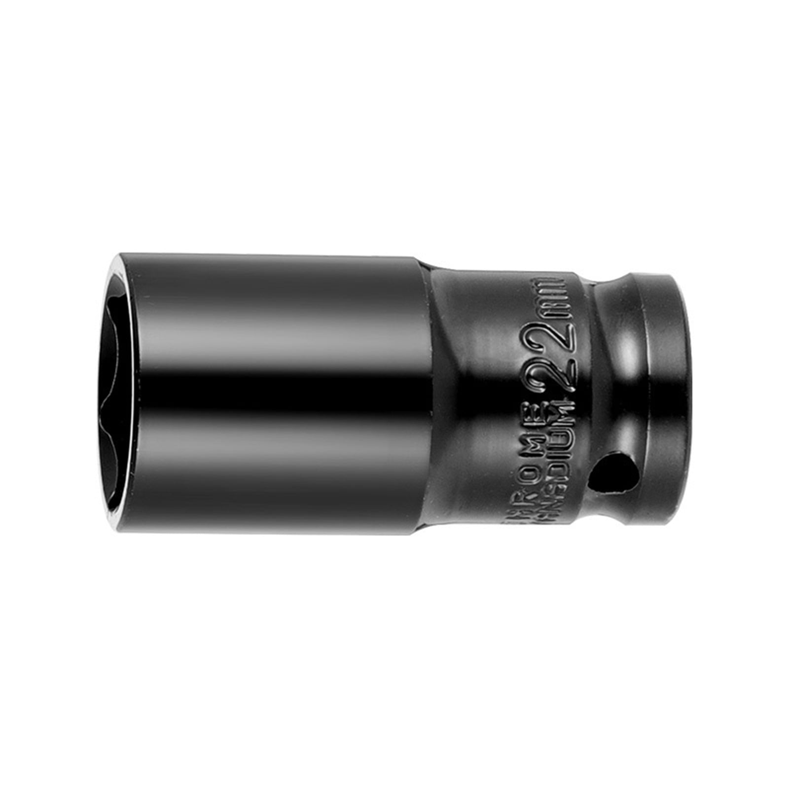 21mm DeepHex Socket Tool Black Coated 1/2Inch Drive Metric Deep Socket ...