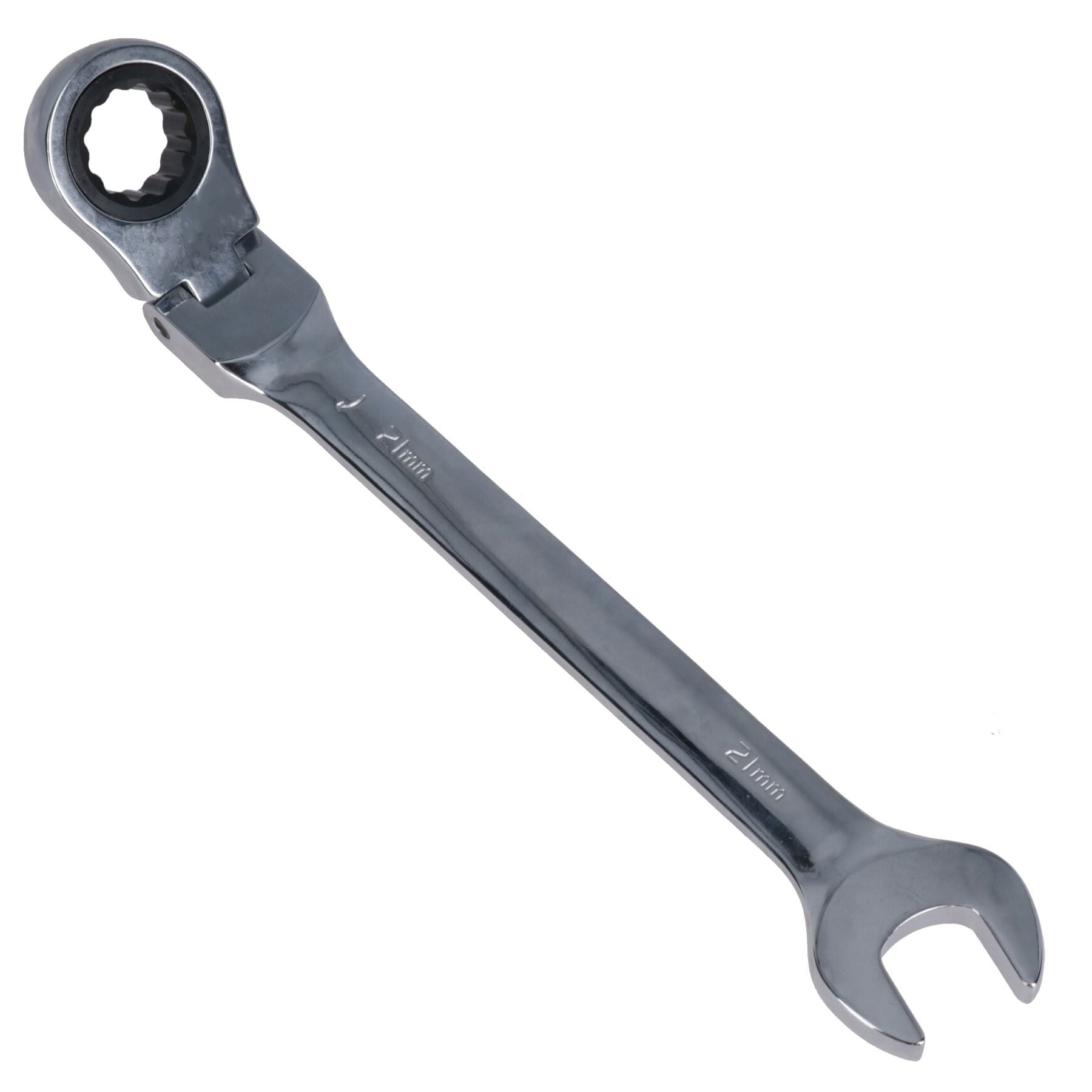 21mm Metric Flexible Combination Ratchet Spanner wrench 12