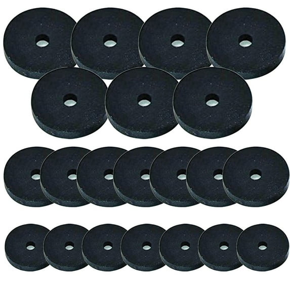 21pc Assorted Rubber Washers Tap Bath Sink Basin Shower Seal Drip 3/8" 1/2" 3/4"