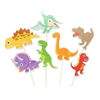 Cartoon Dinosaur Stickers 180 Pcs Round Dinosaur Roar Sticker Kit  Decoration Dinosaur Party Supplies Dinosaur Favors for Kids