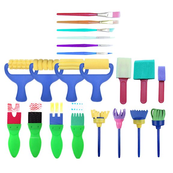 21pcs Painting Sponge