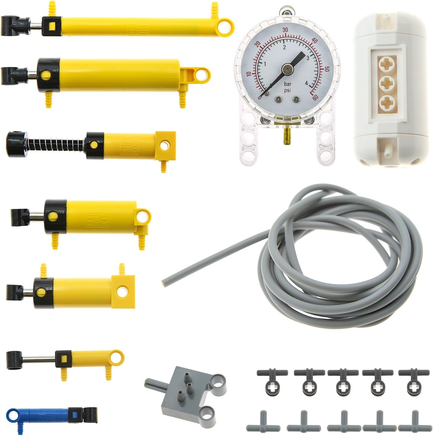 21pcs Pneumatic Technic-Parts Kit Compatible with Lego Pneumatic