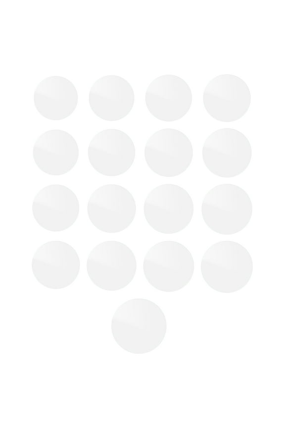 Transparent Watch Glass Lens for Replacement Crystal Clear with Smooth Edges 21 Pieces