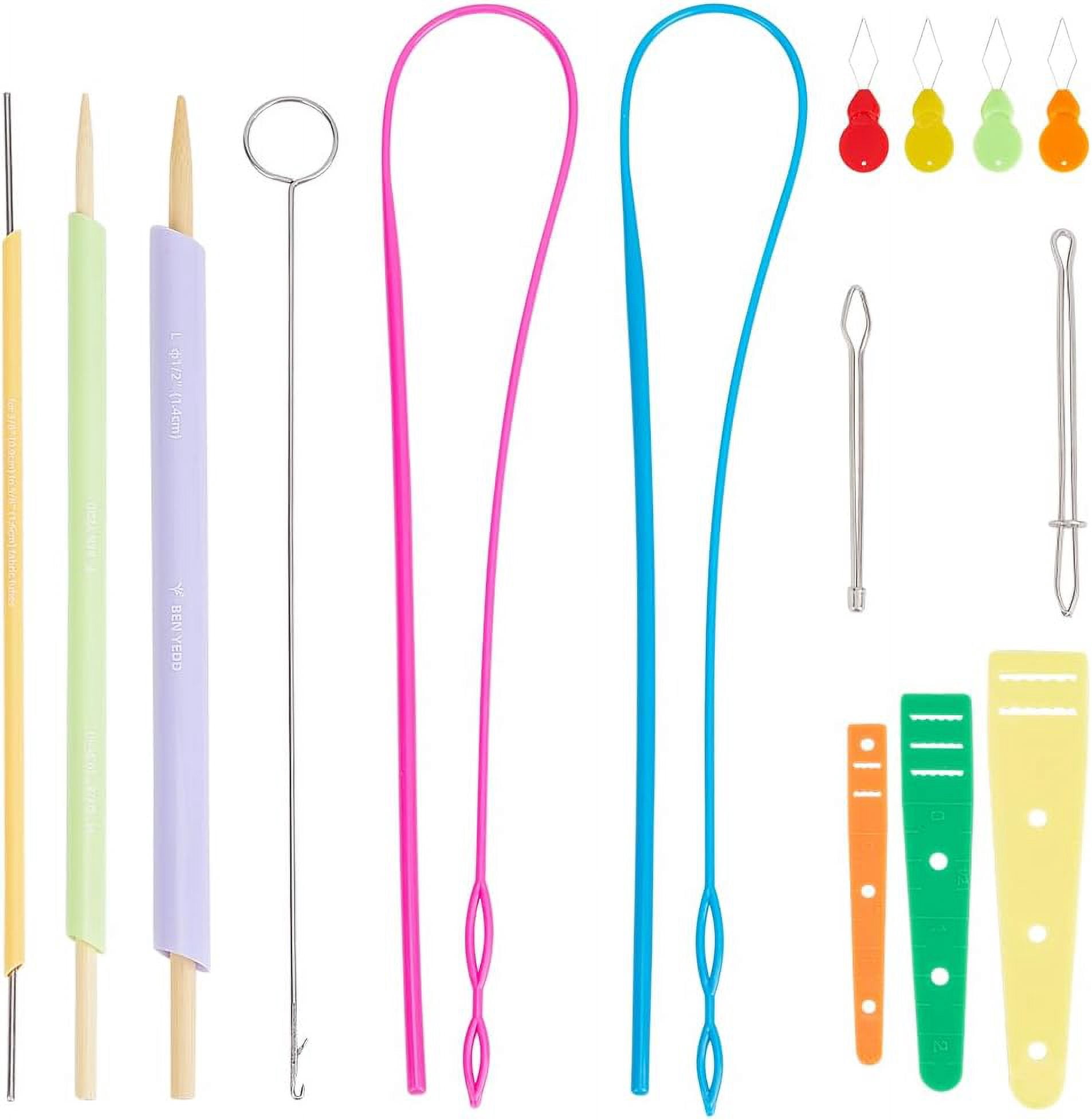 21pcs Quick Turn Fabric Set Fabric Tube Turners for Sewing ...