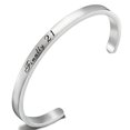 thumbnail image 1 of 21st Birthday Bracelet- Finally 21" Engraved Cuff Bangle Bracelet,21th Birthday Gifts for Women, Perfect 21th Birthday Gift Ideas, 1 of 6