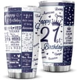 thumbnail image 1 of 21st Birthday Gifts for Girls Boys 2002 Coffee Tumblers 16th Birthday Gifts Ideas for Girls Tumblers Sweet 21st Gifts for Girls 2002 Stainless Steel Vacuum Insulated Coffee Tumblers 20 oz, 1 of 6